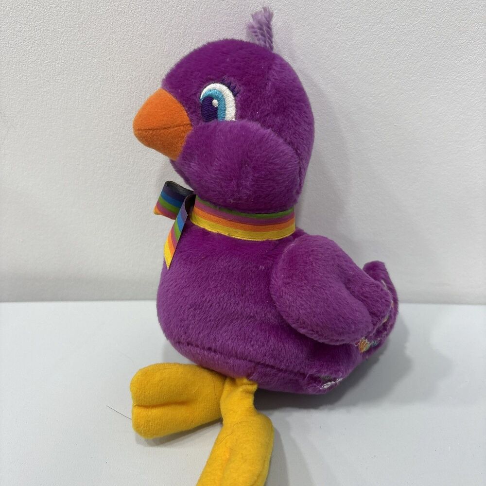 Vintage 1998 Stuffins Lisa Frank Sweet Tweet Stuffed Animal Plush Chick Bird 8"
